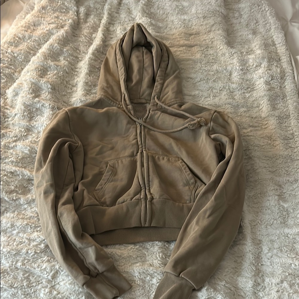 Brandy Melville Tan Hoodie